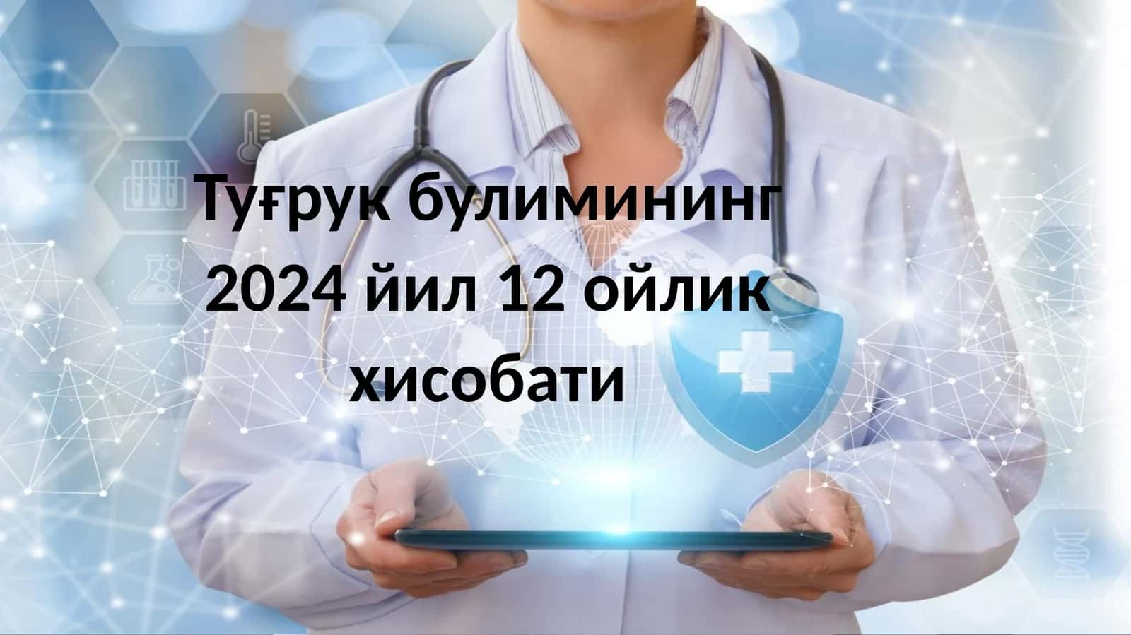 Туғрук булимининг 2024 йил 12 ойлик хисобати