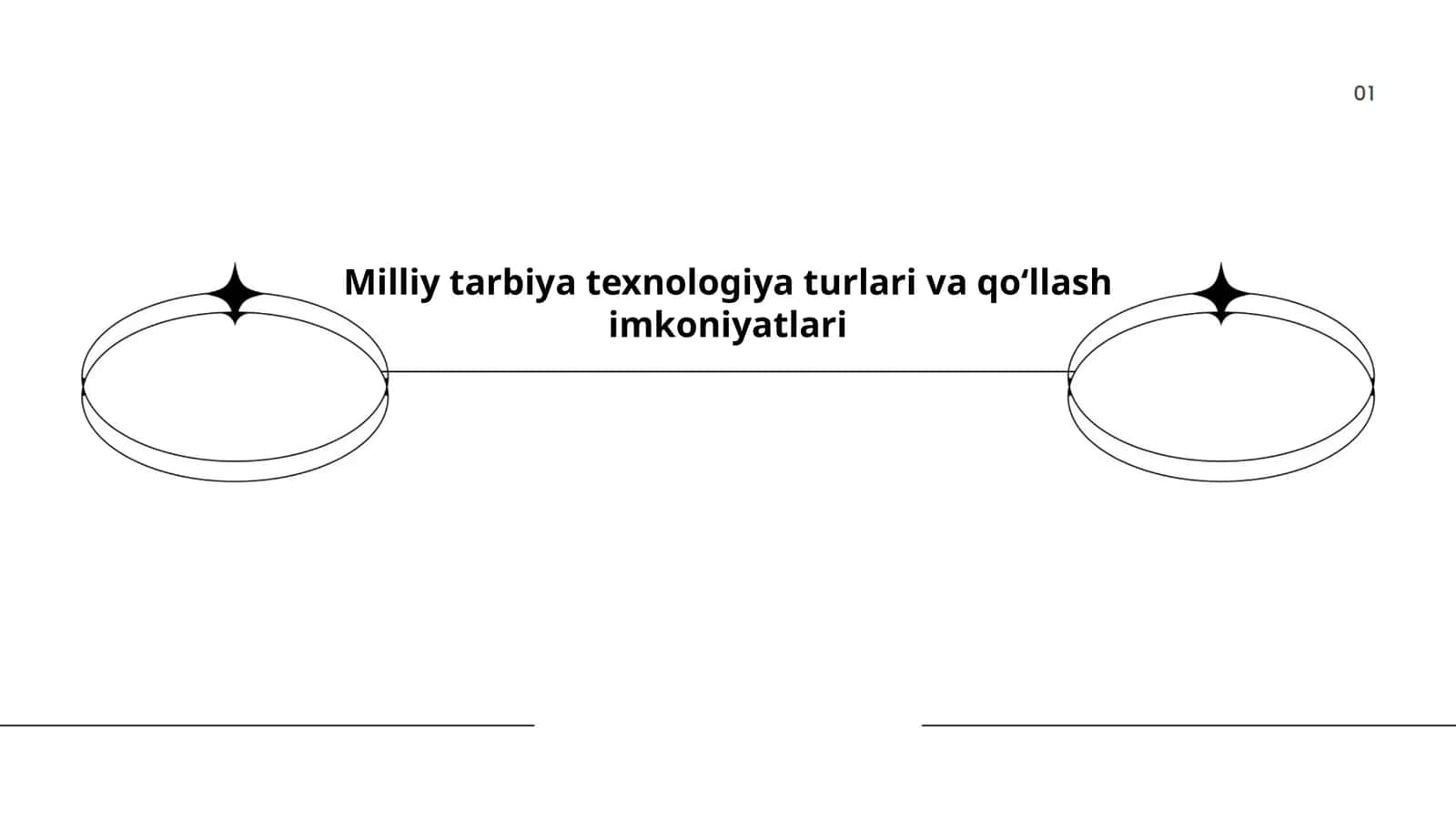 Milliy tarbiya texnologiya turlari va qoʻllash imkoniyatlari