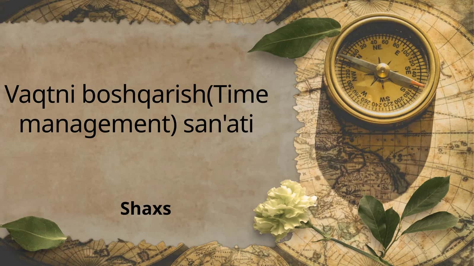 Vaqtni Boshqarish San'ati: Mohiyat va Afzalliklar