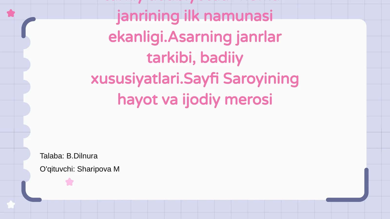 Xorazmiy va uning 'Muhabbatnoma' asari