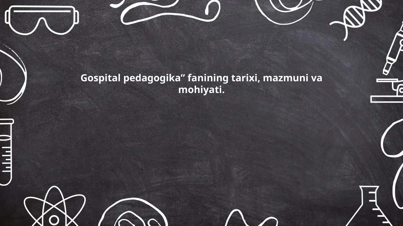 Gospital pedagogika