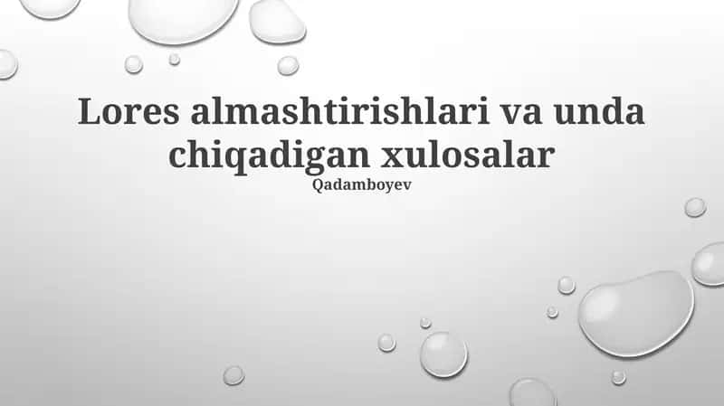 Logistik almashinuvlari