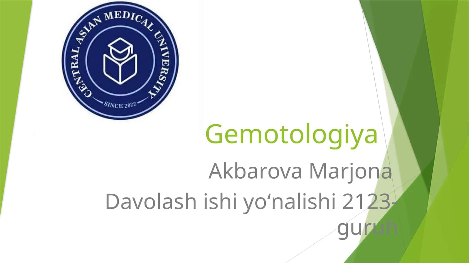Gemotologiya