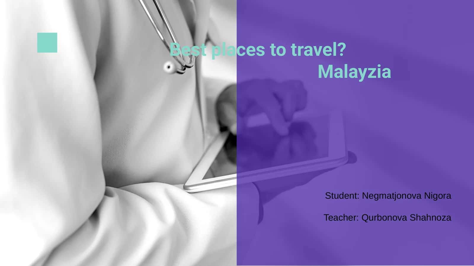 Best places to travel? Malaysia