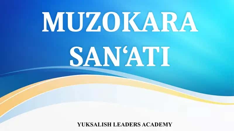 MUZOKARA SAN‘ATI
