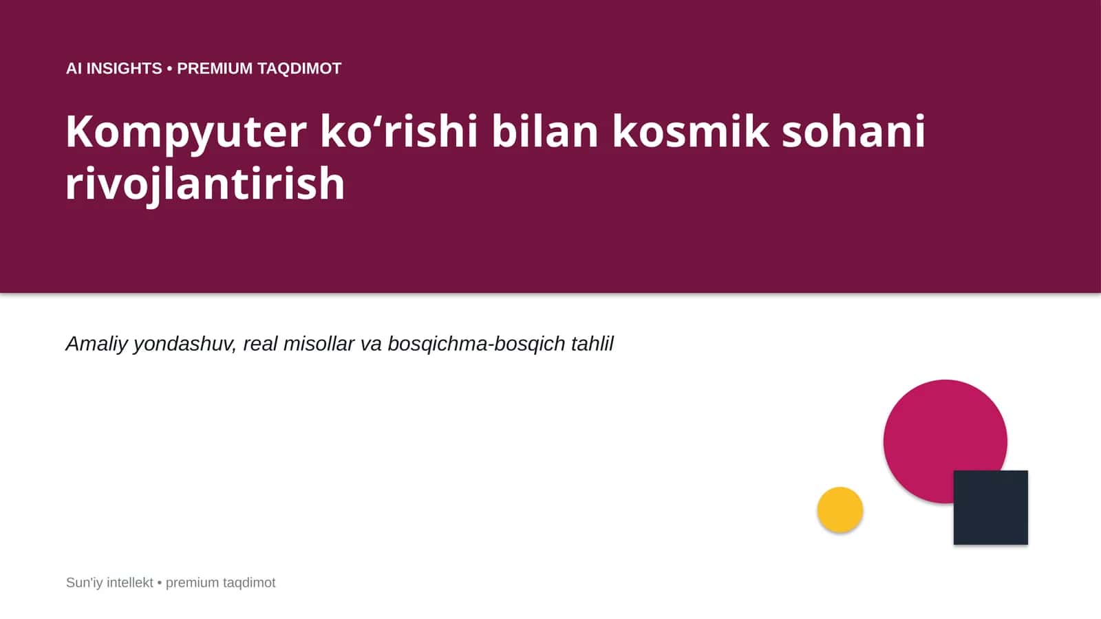PREMIUM TAQDIMOT