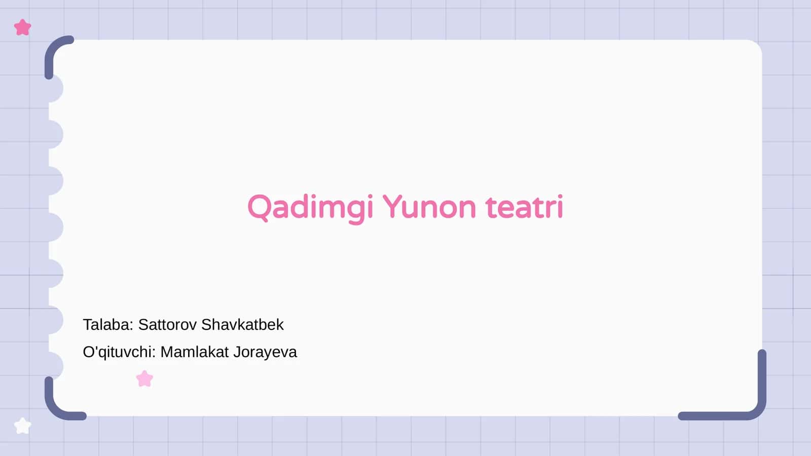 Qadimgi Yunon teatri