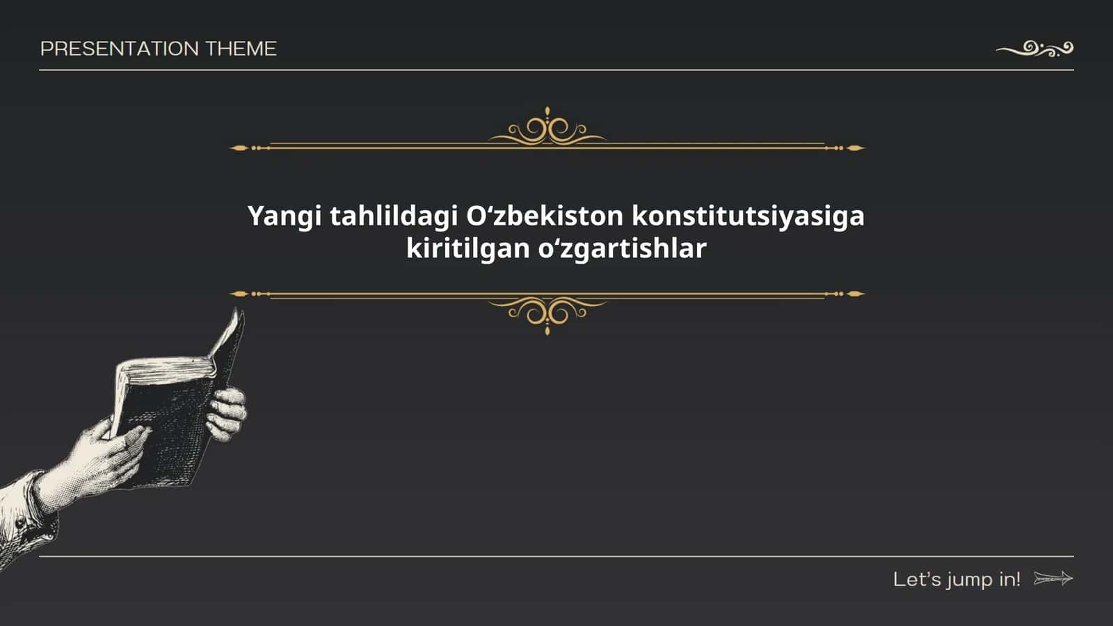 Yangi tahlildagi Oʻzbekiston konstitutsiyasiga kiritilgan oʻzgartishlar