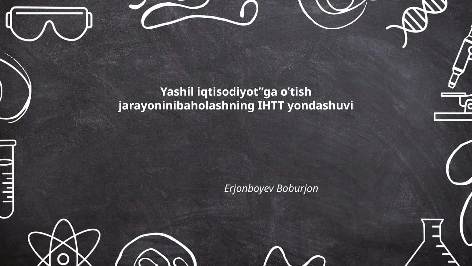 IHTT yondashuvi