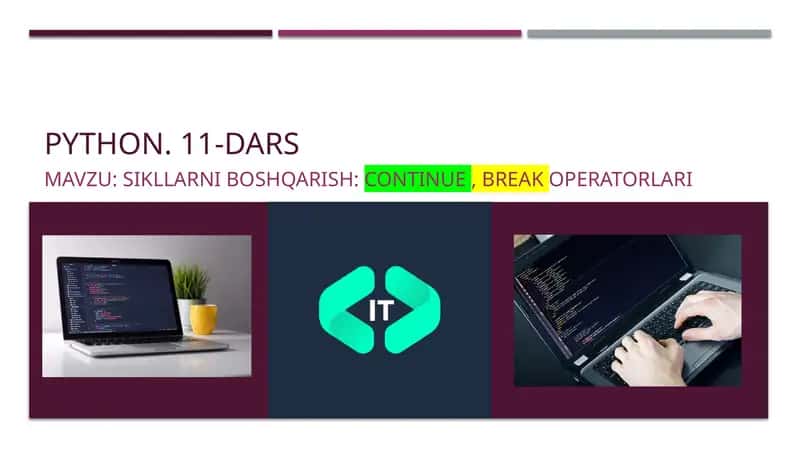 PYTHON. 11-dars