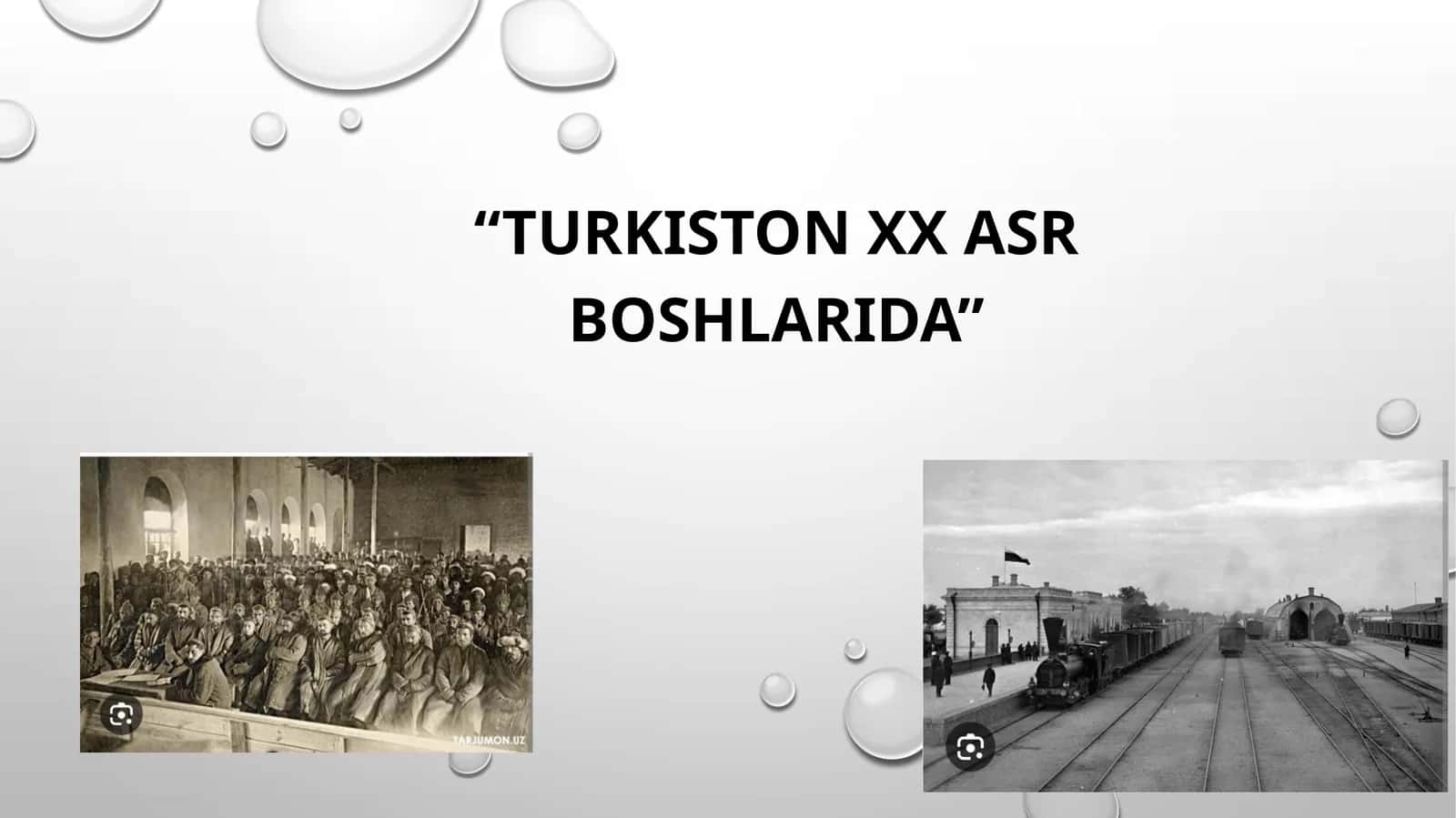 Turkiston XX asr boshlarida