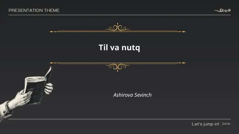 Til va nutq