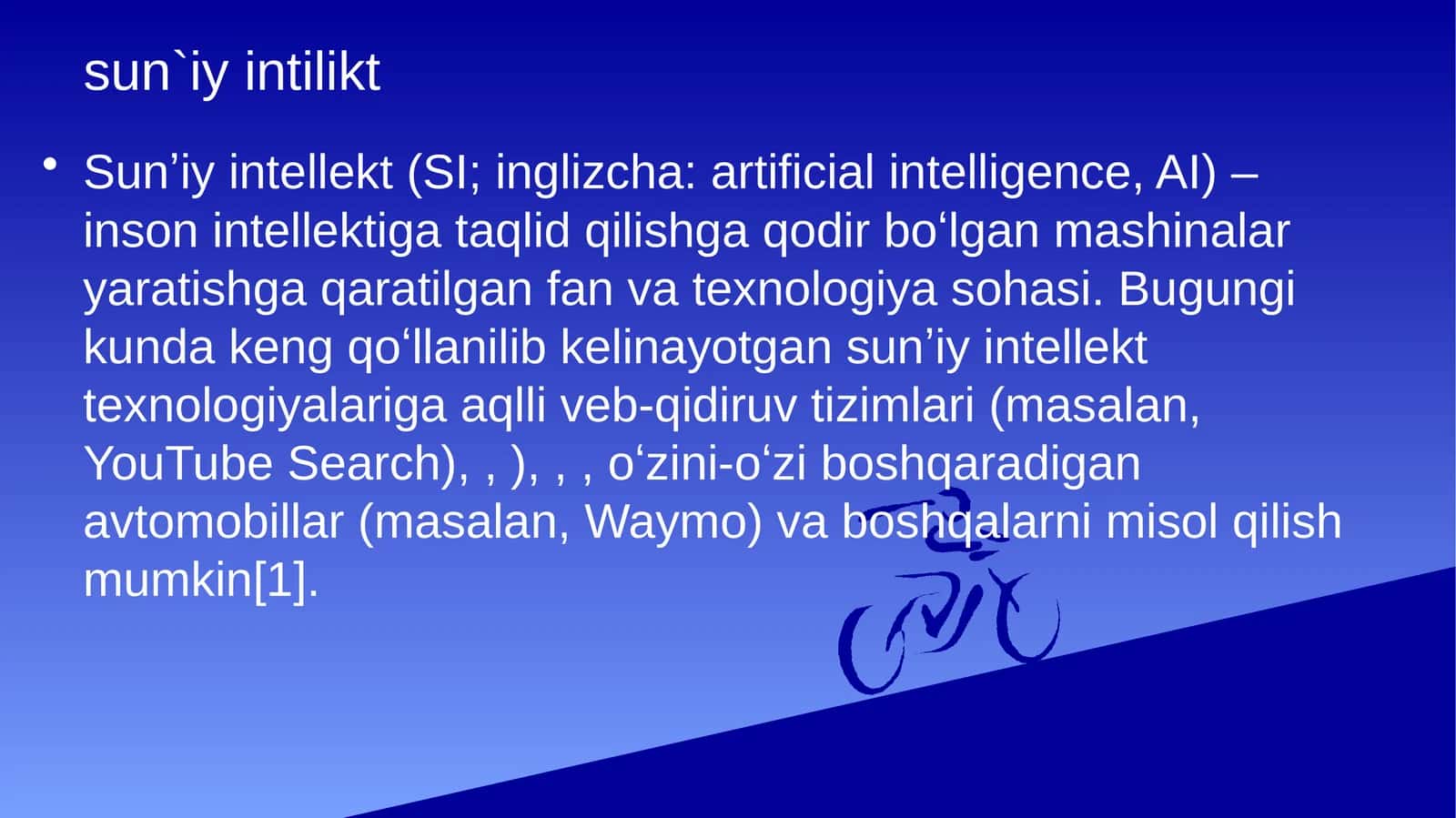 Sunʼiy intellekt