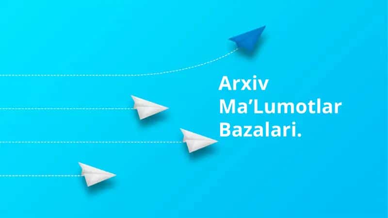 Arxiv MaʼLumotlar Bazalari