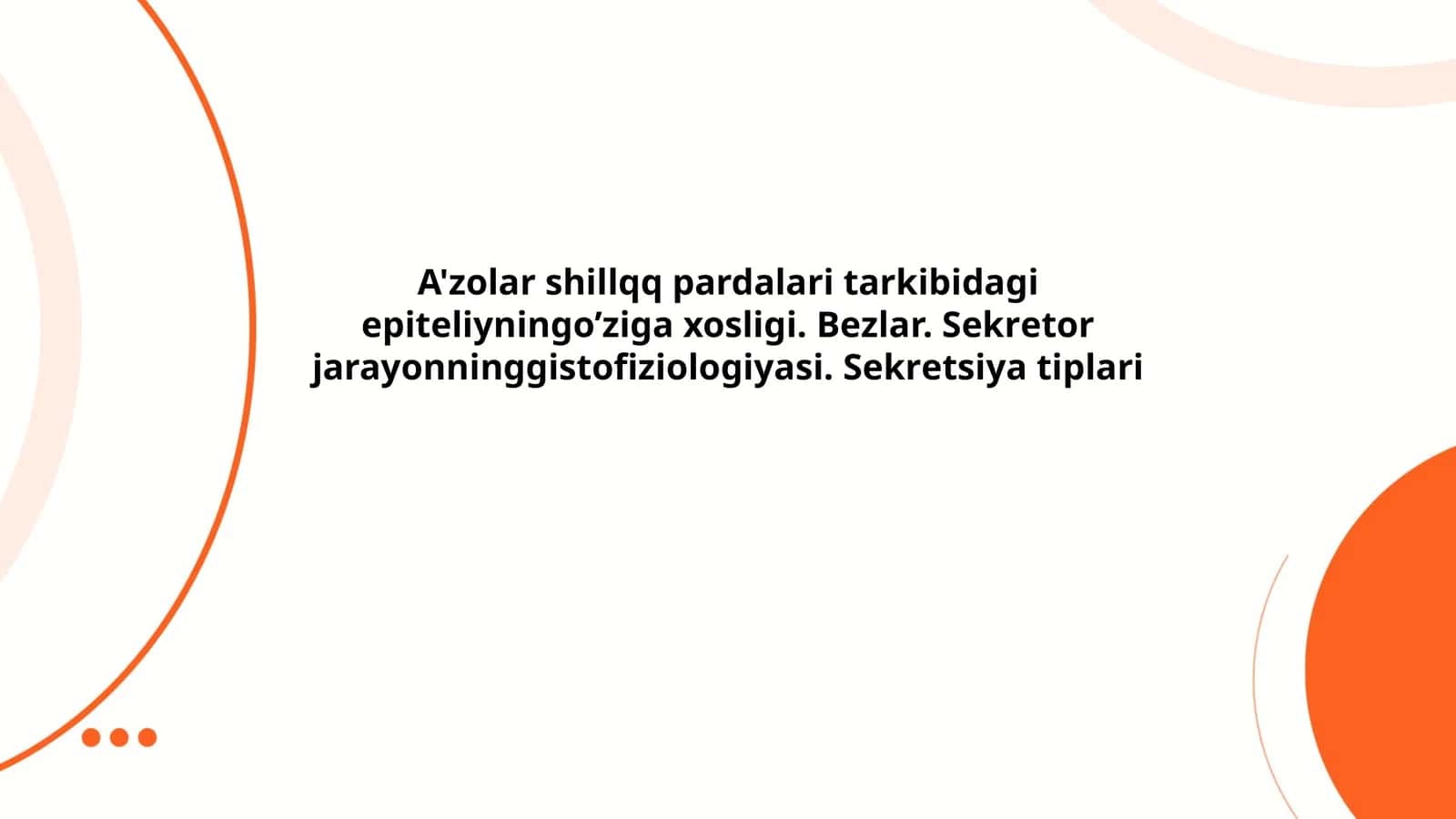 A'zolar shillqq pardalari tarkibi