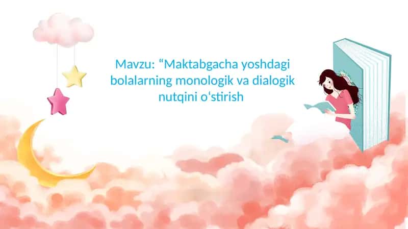 Bolalarga dialogik nutqni o‘rgatish