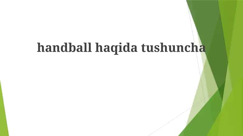 Global qo'l to'p o'yinining ta'siri