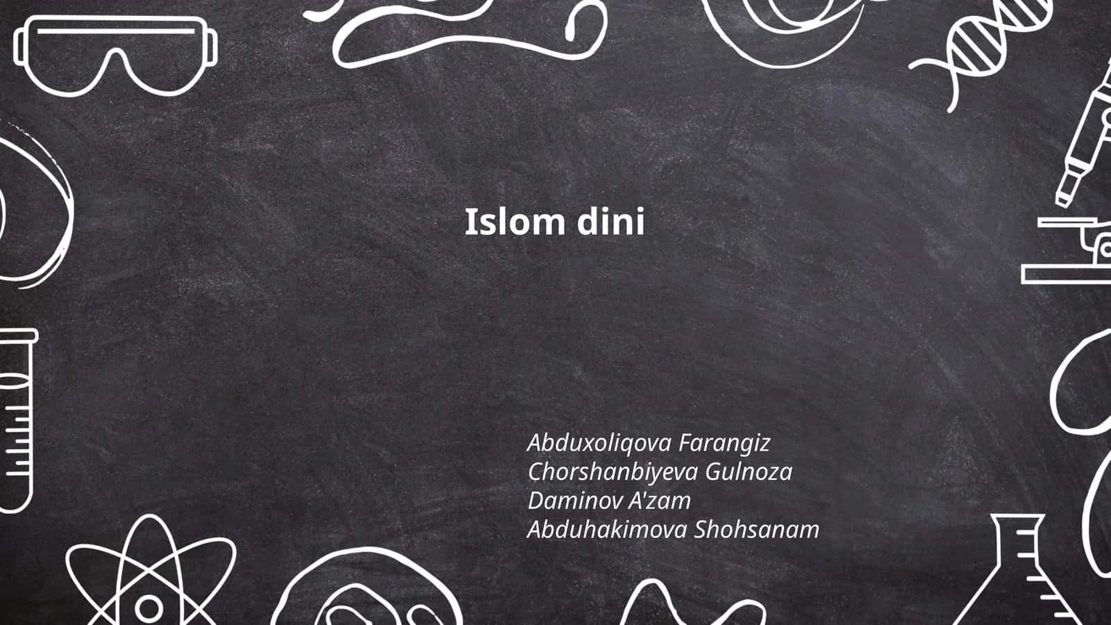 Islom dini