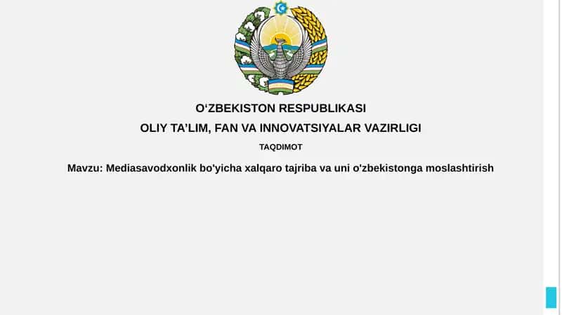 Media savodxonligi: Asosiy tushunchalar va jahon tajribasi