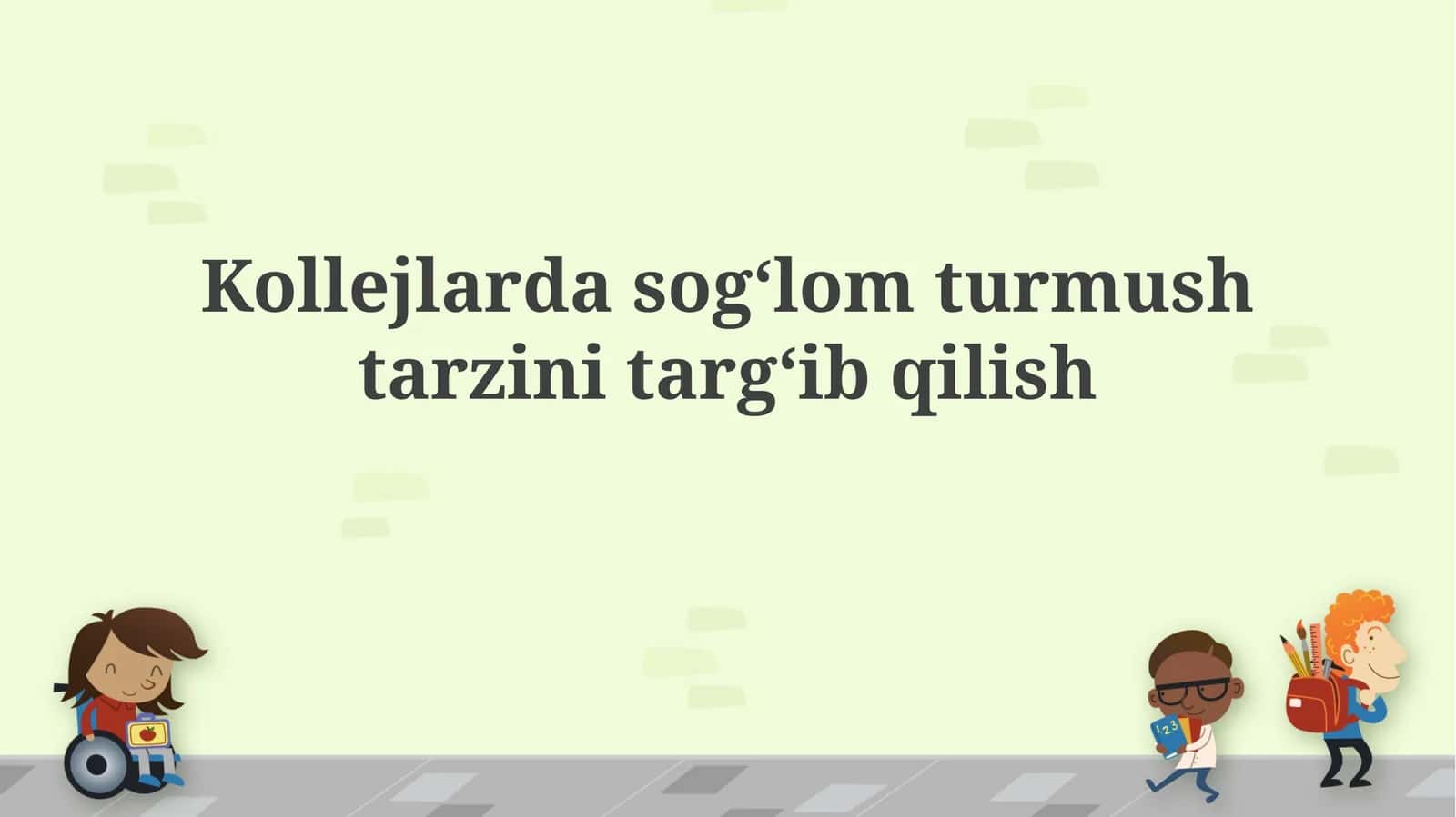 Sogʻlom turmush tushunchasi