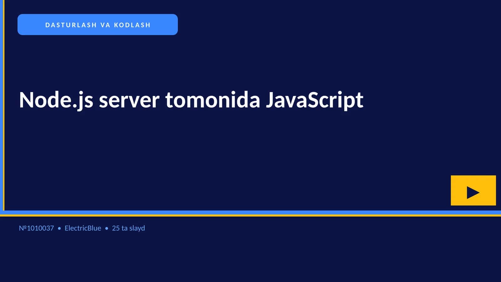 Node.js server tomonida JavaScript