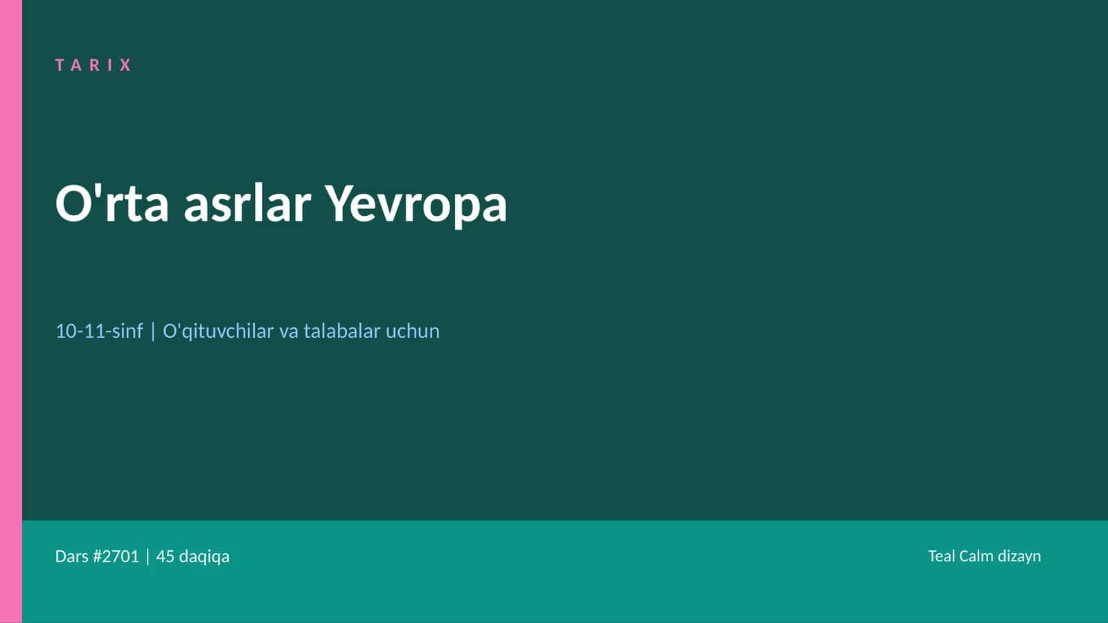 O'rta asrlar Yevropa