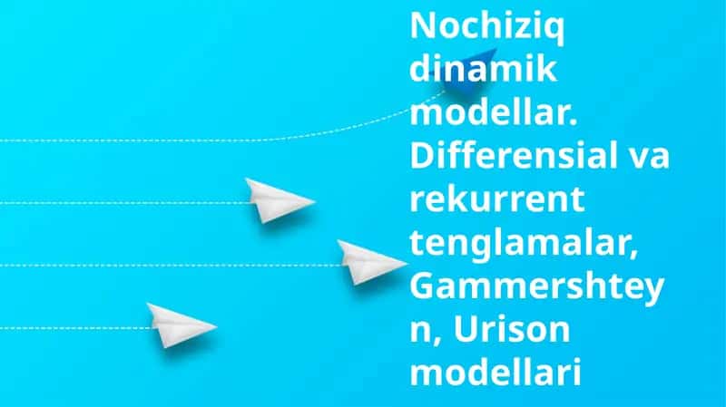 Hammerstayn va Uryson Modellar