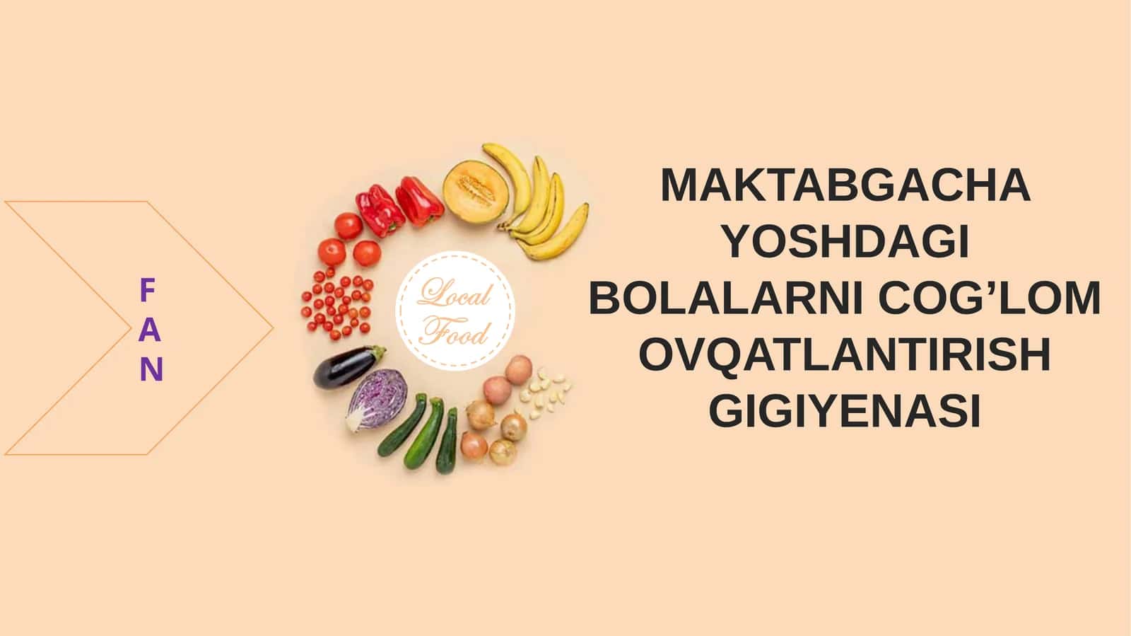 Sog‘lom ovqatlanish gigiyenasitushunchasi va asosiy tamoyillari