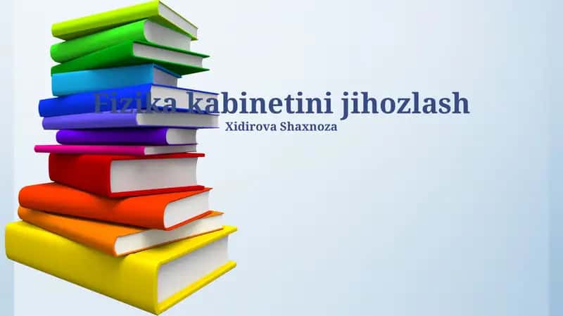 Fizika Kabinetini Jihozlash