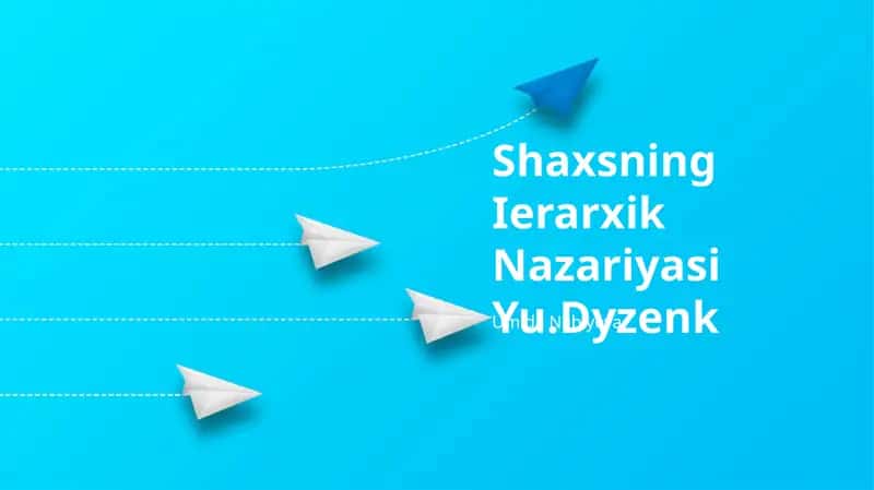 Maslouning ehtiyojlar ierarxiyasi