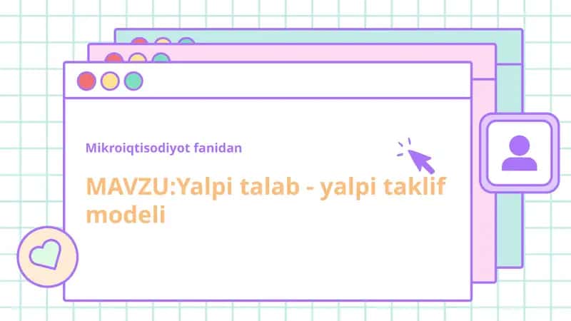 Yalpi talab - yalpi taklif modeli