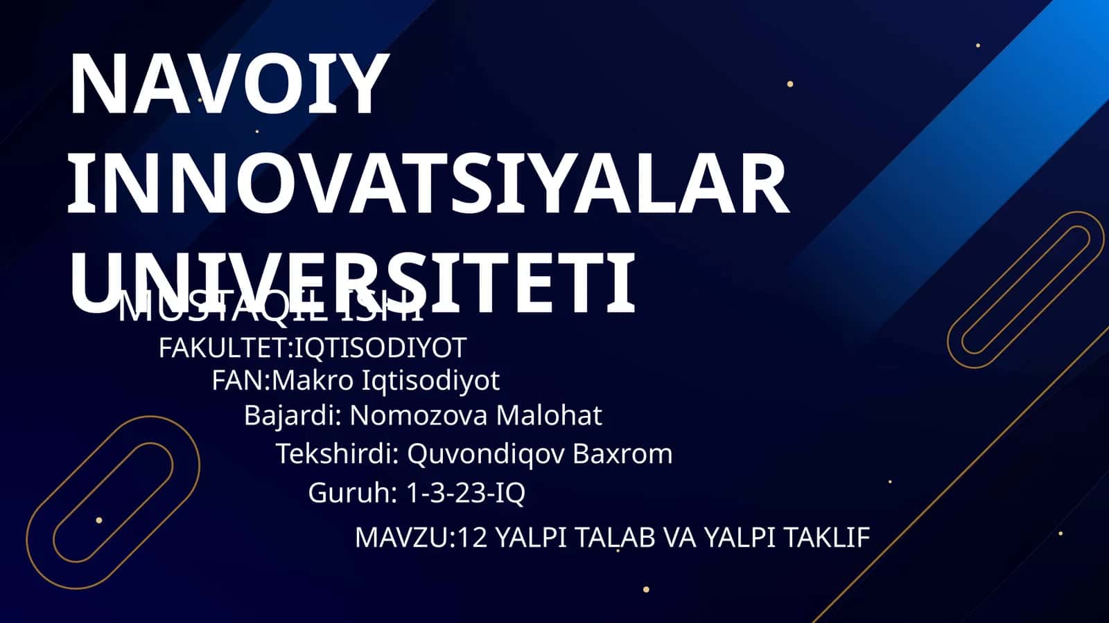 taqdimot, slayd