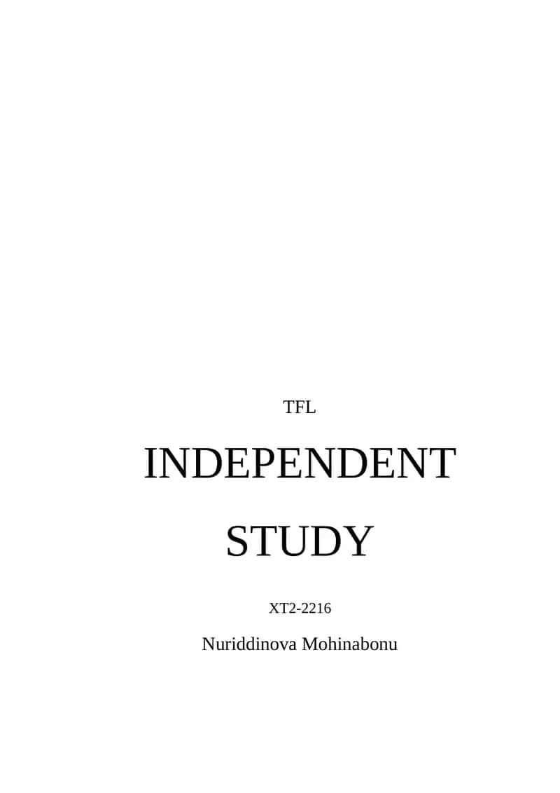 Language Assessment and Test Development