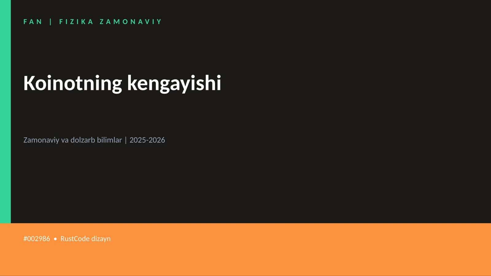 Koinotning kengayishi