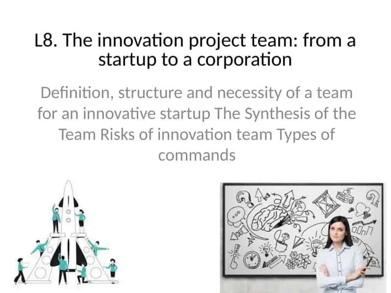 Team Formation for Innovative Startups