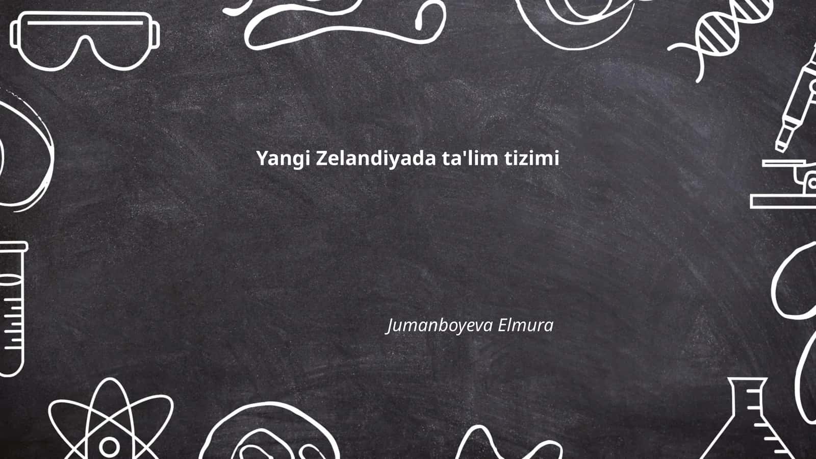 Yangi Zelandiyada maktab ta'limi