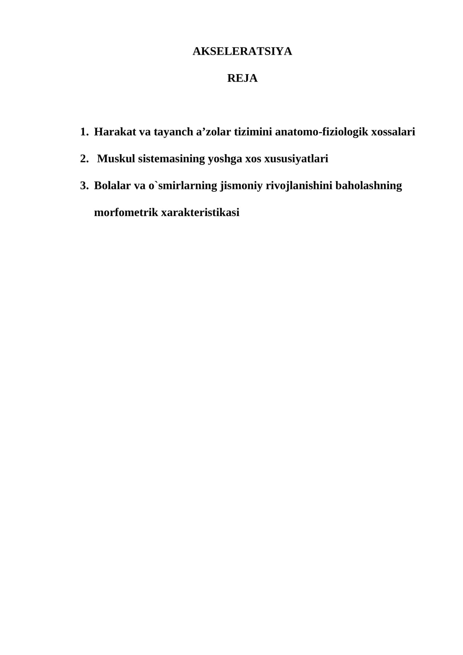 AKSELERATSIYA