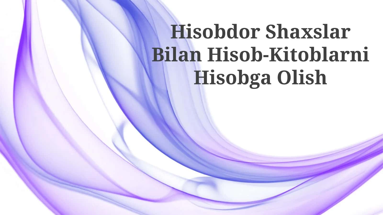 Moliyaviy Hisob