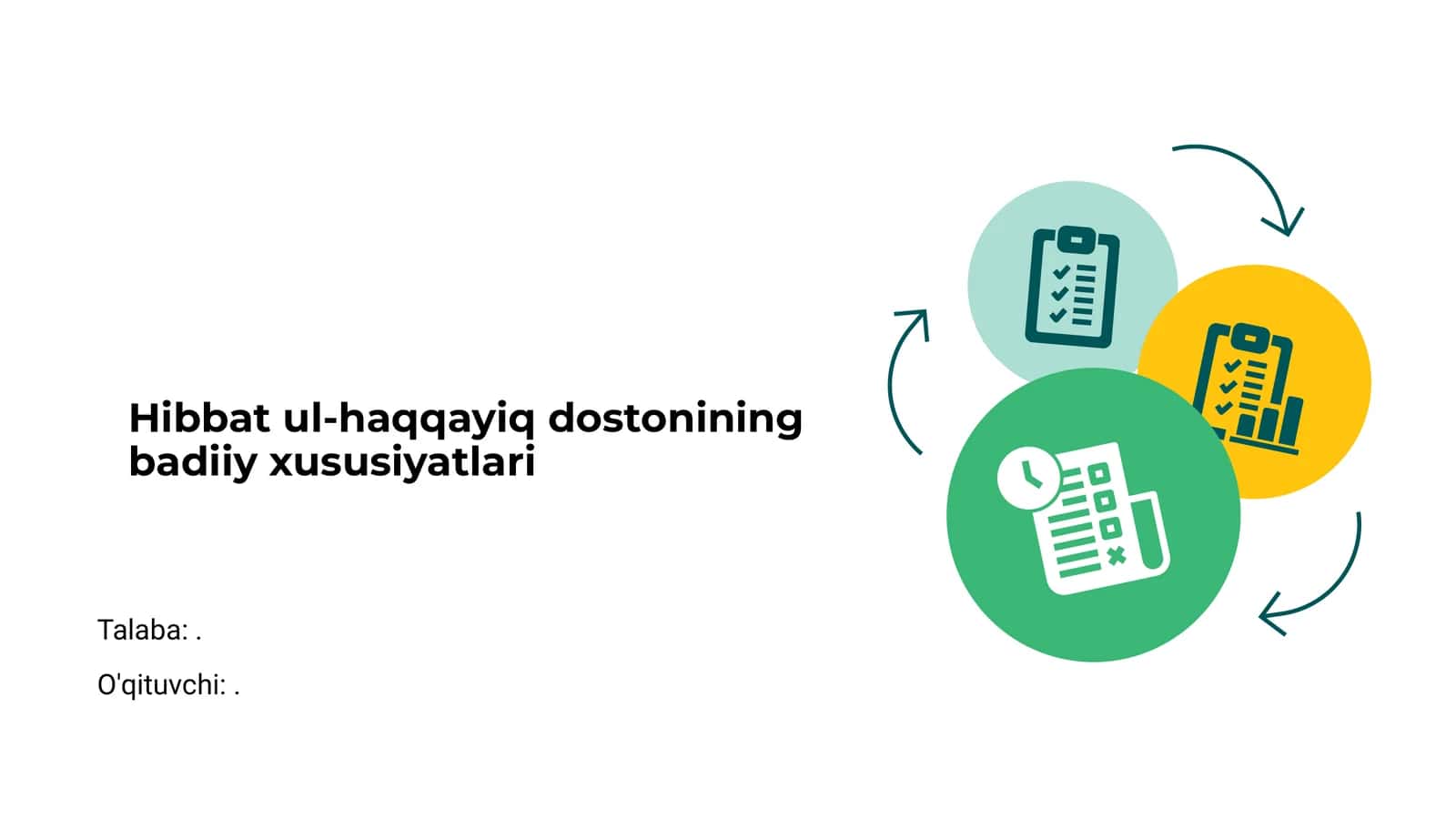 Hibbat ul-haqqayiq dostonining badiiy xususiyatlari