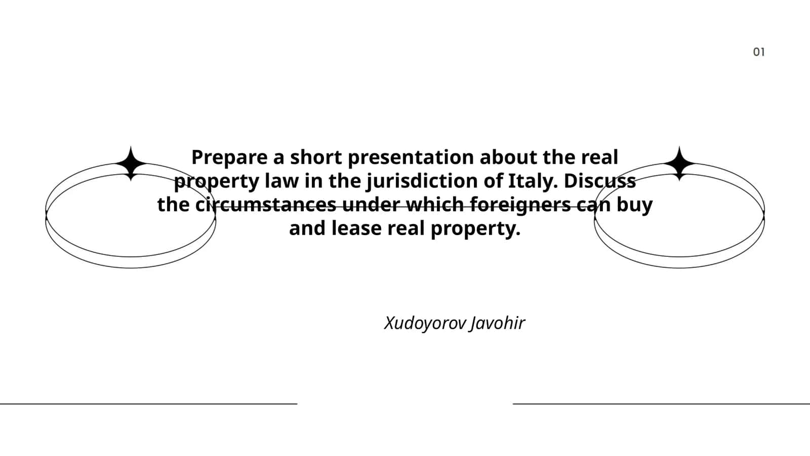 Real Property Law in Italy