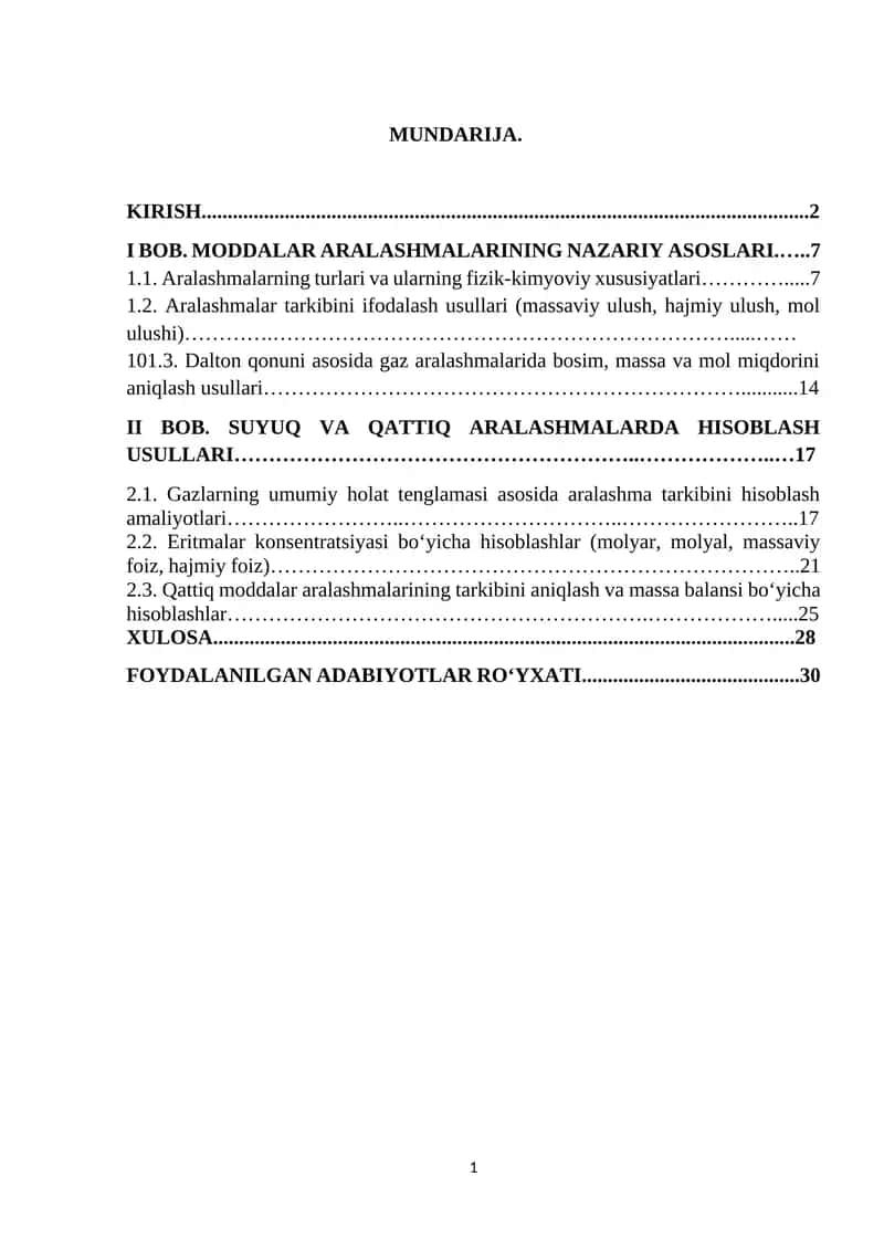 Moddalar aralashmalari