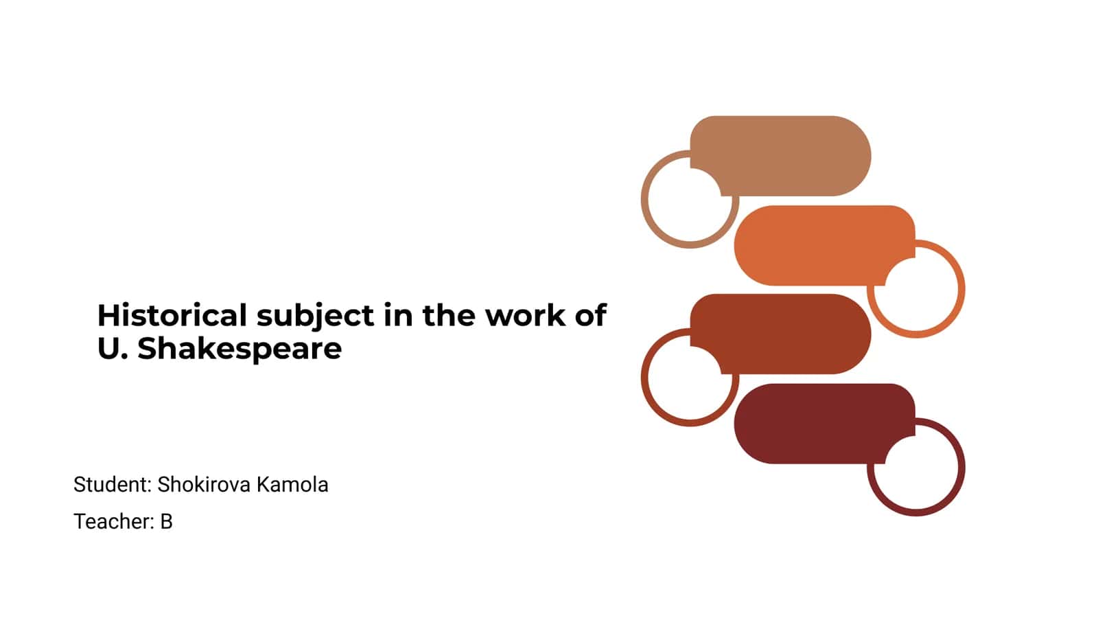 U. Shakespeare's Historical Works