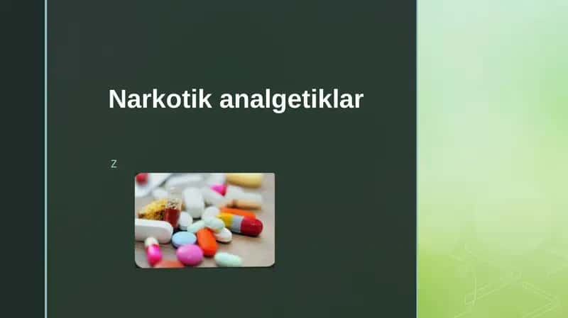 Narkotik analgetiklar