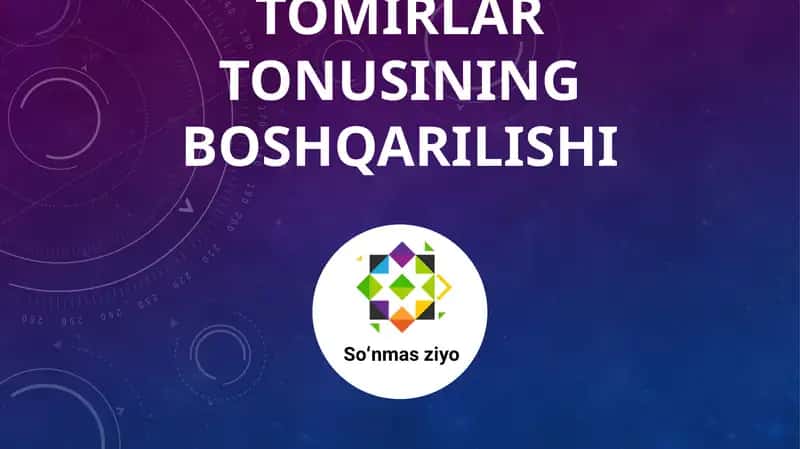 Tomirlar tonusining boshqarilishi