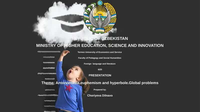 Presentation on Antonomasia, Euphemism, and Hyperbole