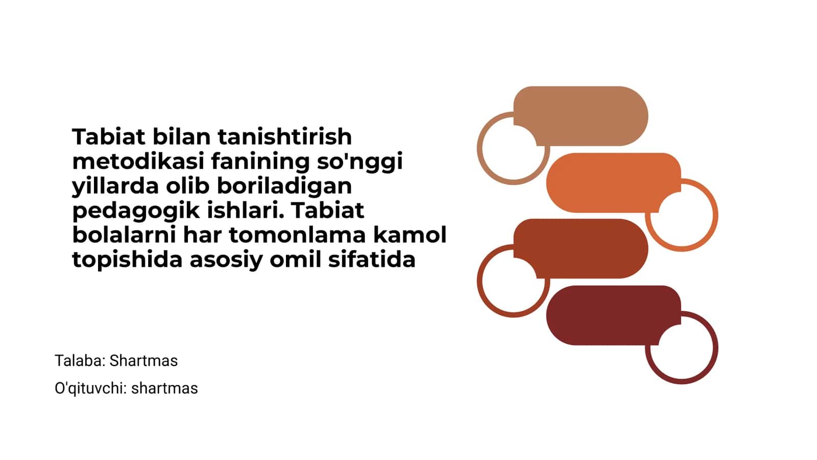 Tabiat bilan tanishtirish metodikasi