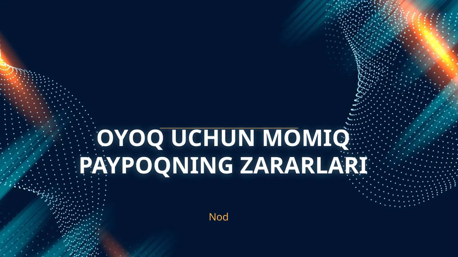 Momiq paypoqning zararlari