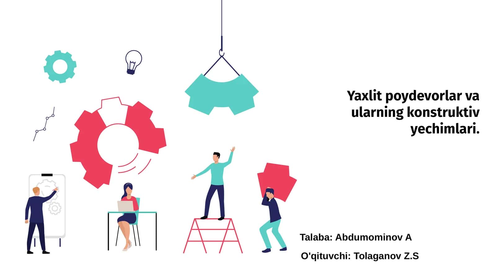 Yaxlit poydevorlar va ularning konstruktiv yechimlari