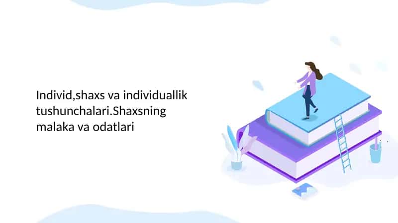 Individ, Shaxs va Individuallik Tushunchalari