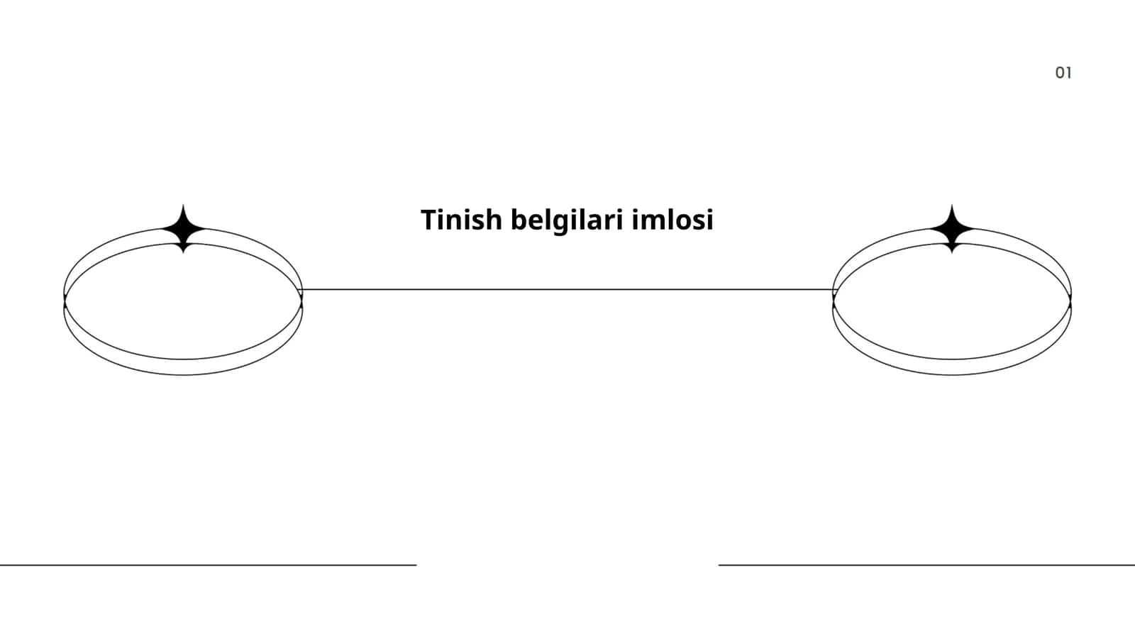 Tinish belgilari imlosi